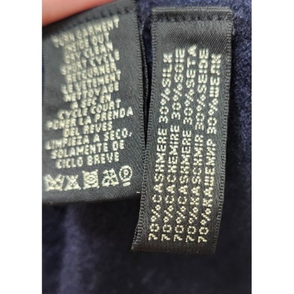 Ralph Lauren Womens Tank Top Navy Blue Knit Sleeveless Scoop Neck L Soft Soft - Picture 5 of 7